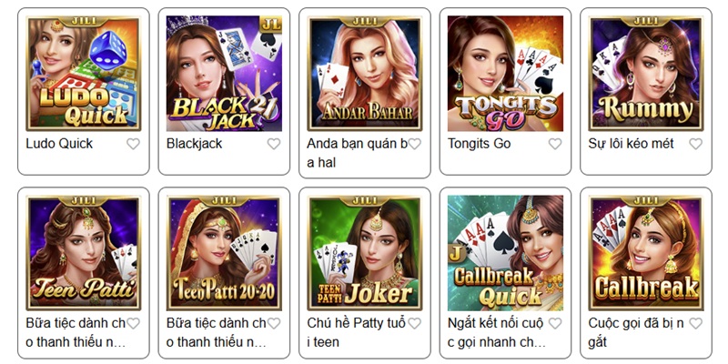 Chơi game sòng bạc cùng dealer người thật